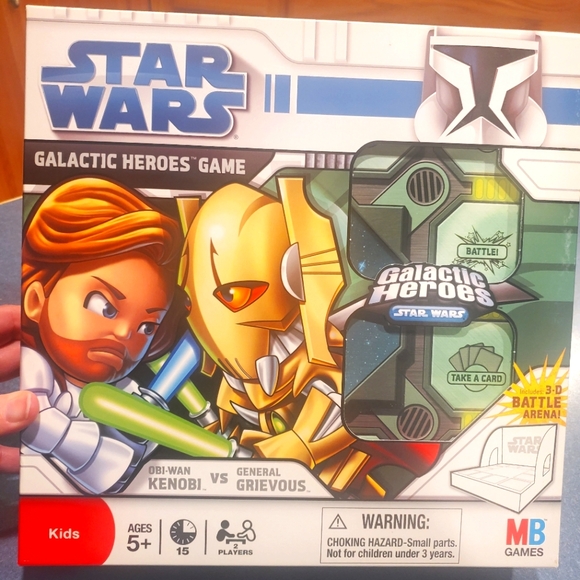 Milton Bradley Other - Star Wars Galactic Hero board game 🎲 3D interactive boardgame▪︎ ages 5+• GUC